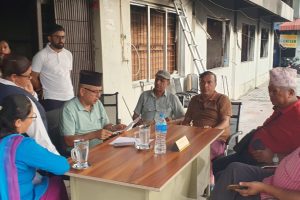 सुन्दरहरैंचा नगरपालिकाको भवनमा क्षति : ढाेकाबाट सेवा सुचारू