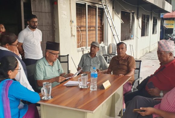 सुन्दरहरैंचा नगरपालिकाको भवनमा क्षति : ढाेकाबाट सेवा सुचारू