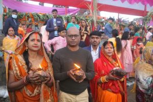 छठ पर्व सुरू: पहिलो दिन ‘नहाय–खाय’