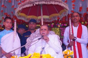 जगत्गुरू बालसन्तलाई विराटचोकमा नागरिक अभिनन्दन गरिने