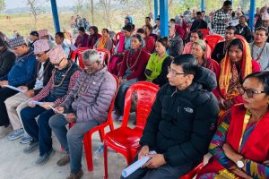 सुन्दरहरैँचामा लोहित गंगा मुक्तिघाटको प्रथम वार्षिक साधारण सभा सम्पन्न