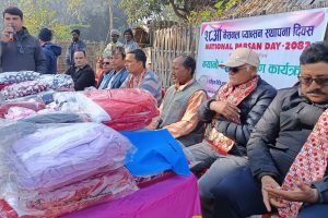 नेशनल प्याब्सनको २८औँ स्थापना दिवसको अवसरमा न्यानो कपडा वितरण