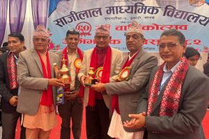 साजीलाल मा.वि.को ६० औँ वार्षिकोत्सब तथा अभिभावक दिवस सम्पन्न