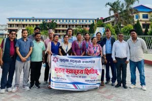 सुकुना बहुमुखी क्याम्पसमा निःशुल्क स्वास्थ्य शिविर, एक सय जना लाभान्वित