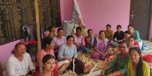 सुन्दरहरैंचामा मकैको खोस्टाबाट झ्याग, पर्स तथा सजावटी सामग्री निर्माण तालिम शुभारम्भ