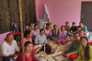 सुन्दरहरैंचामा मकैको खोस्टाबाट झ्याग, पर्स तथा सजावटी सामग्री निर्माण तालिम शुभारम्भ