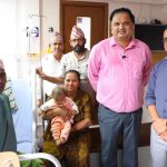 नेपालमै पहिलोपटक केएमसीमा  ६७ वर्षको उमेरमा मष्तिष्कमा फुटेको एभीएमको बिनाचिरफार सफल उपचार